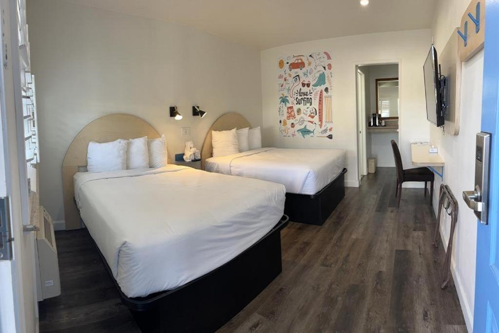 Ocean Palms Motel - Double Bedroom