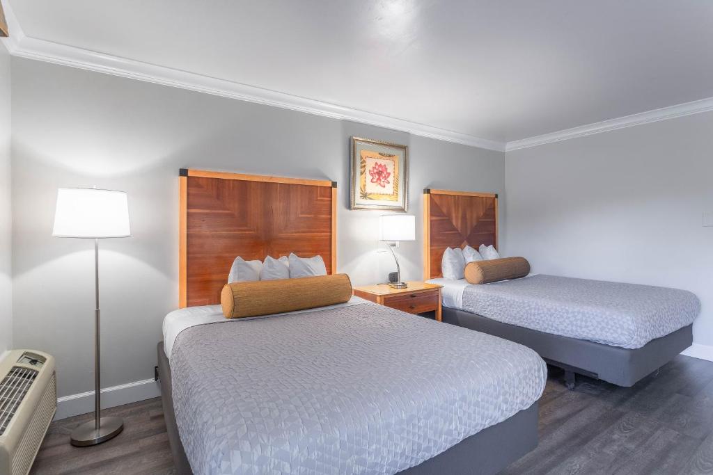 Aloha Inn - Two Double Beds Room-4