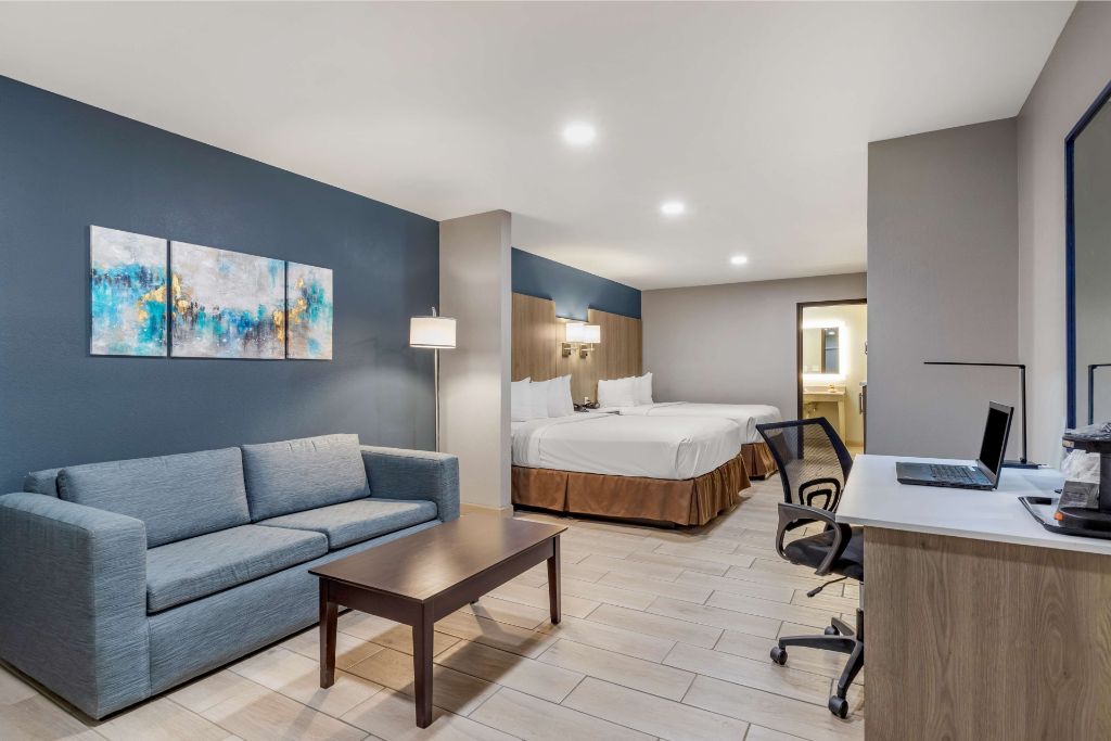 BWP Edinburg Inn & Suites - Double Beds Room-5