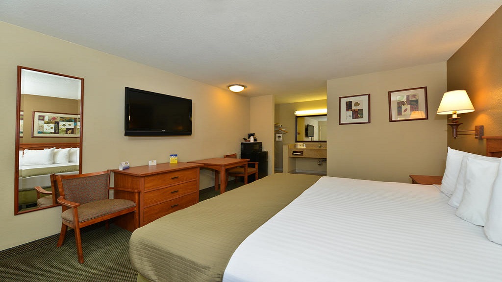 Cajon Pass Inn - Single Bed Room-1