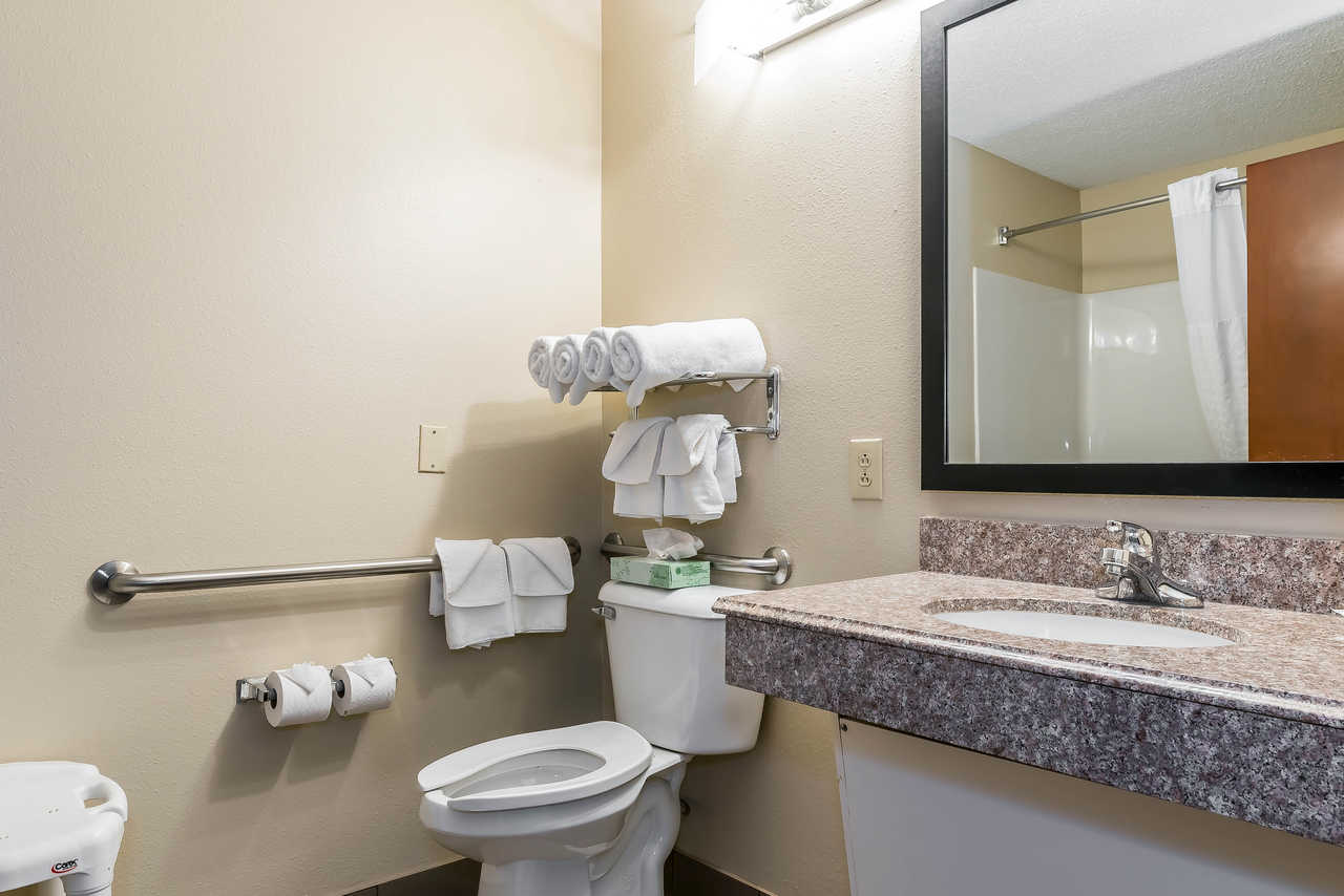 Comfort Suites Springfield - Guest Bathroom