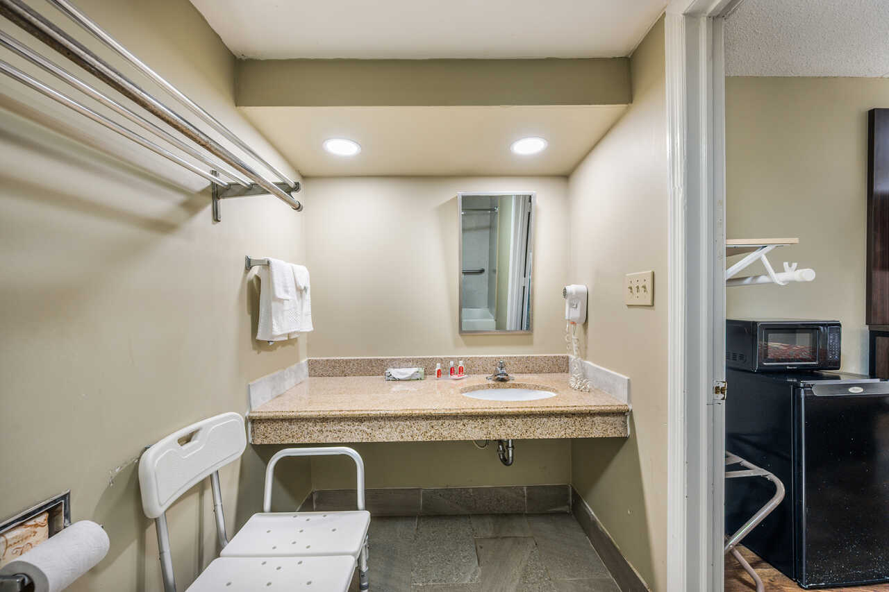Econo Lodge Inn & Suites - Room Bathroom-1
