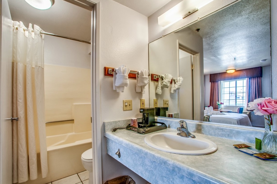 OceanView Motel - Room Bathroom-2