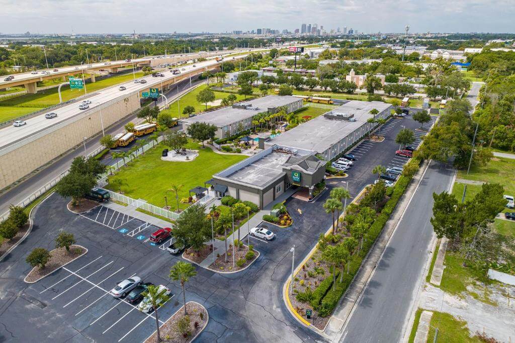 Quality Inn & Suites Near Fairgrounds Ybor City - Aerial View