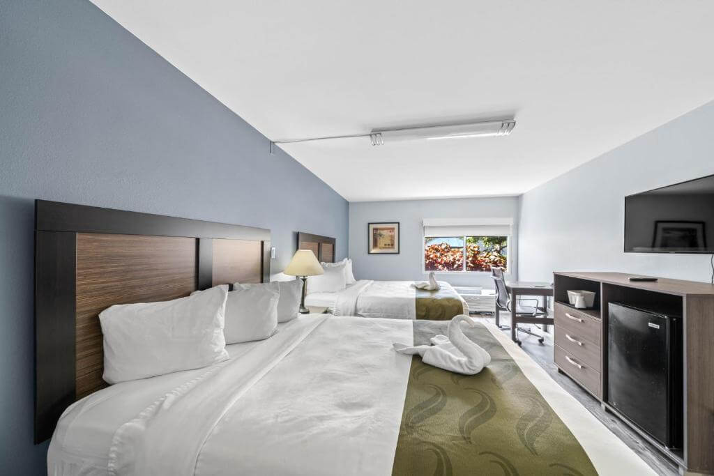 Quality Inn & Suites Near Fairgrounds Ybor City - Two Double Beds Room-2