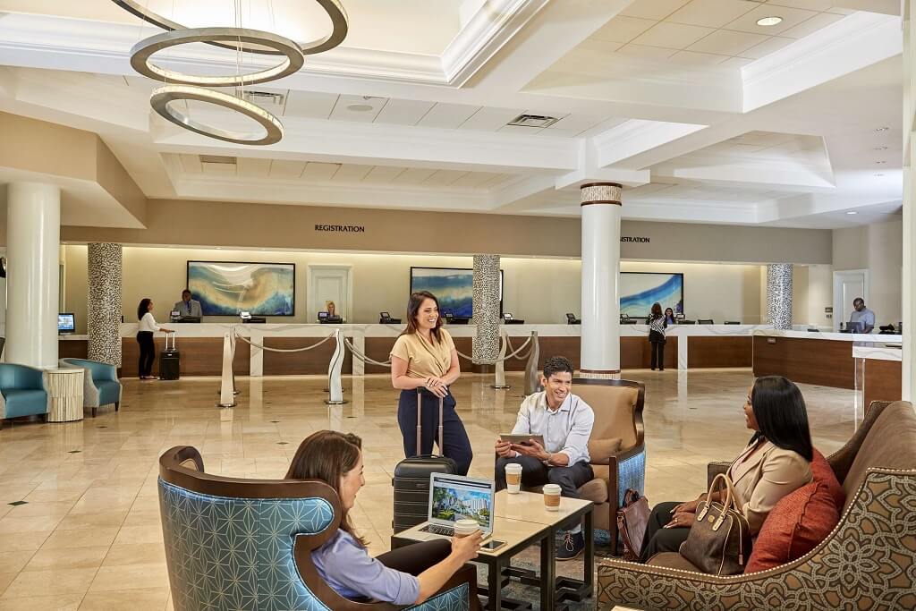 Rosen Plaza Orlando - Lobby Area-3